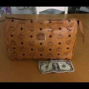MCM authentic clutch/pouch